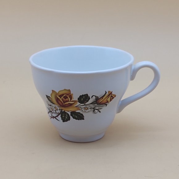 White Tea Cup & Saucer by Tams of England - Picture 4 of 11
